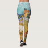 Vincent van Gogh - Bauernhof in der Provence Leggings (Rückseite)