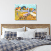 Vincent van Gogh - Bauernhof in der Provence Leinwanddruck (Insitu (Schlafzimmer))