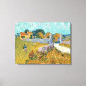 Vincent Van Gogh, Bauernhof in der Provence Leinwanddruck (Vorderseite)