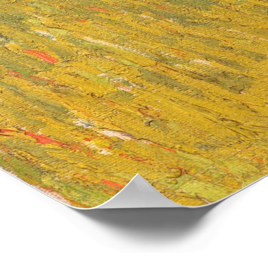 Vincent van Gogh - Bauernhof in der Provence Poster (Ecke)