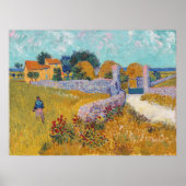 Vincent van Gogh - Bauernhof in der Provence Poster (Vorne)