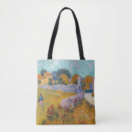 Vincent van Gogh - Bauernhof in der Provence Tasche