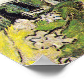 Vincent van Gogh Bauernhof mit zwei Figuren Poster (Ecke)