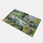 Vincent van Gogh - Bauernhof mit zwei Zahlen Fußmatte (Schrägansicht)