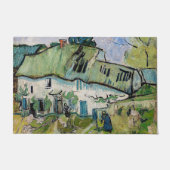 Vincent van Gogh - Bauernhof mit zwei Zahlen Fußmatte (Vorderseite)