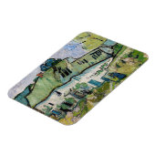 Vincent van Gogh - Bauernhof mit zwei Zahlen Magnet (Linke Seite)