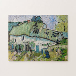 Vincent van Gogh - Bauernhof mit zwei Zahlen Puzzle