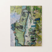 Vincent van Gogh - Bauernhof mit zwei Zahlen Puzzle (Vertikal)