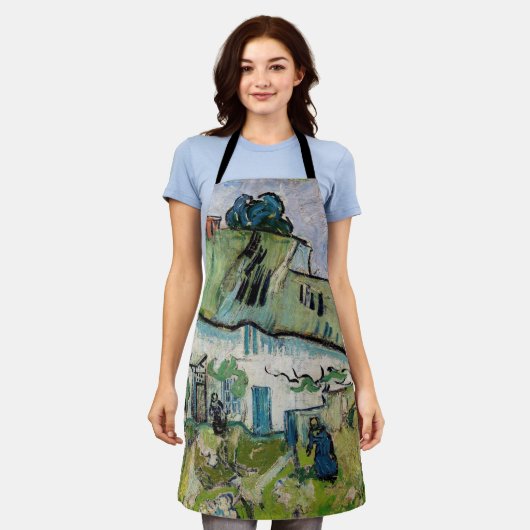 Vincent van Gogh - Bauernhof mit zwei Zahlen Schürze (Getragen)