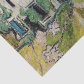 Vincent van Gogh - Bauernhof mit zwei Zahlen Seidenpapier (Detail)