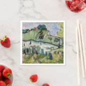 Vincent van Gogh - Bauernhof mit zwei Zahlen Serviette (Beispiel)