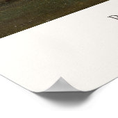 Vincent van Gogh Bauernhof Unkraut Kunst Poster (Ecke)