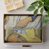 Vincent van Gogh - Bauernmädchen in Strohhut Seidenpapier (Geschenk)
