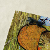 Vincent van Gogh - Bauernmädchen in Strohhut Strandtuch (Beispiel)