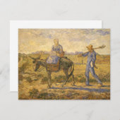 Vincent van Gogh - Bauernpaar arbeiten gehen (Vorne/Hinten)