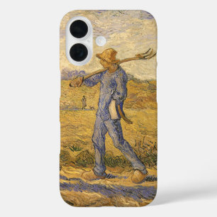 Vincent van Gogh - Bauernpaar auf dem Weg zur Arbe iPhone 16 Hülle