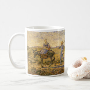 Vincent van Gogh - Bauernpaar auf dem Weg zur Arbe Kaffeetasse