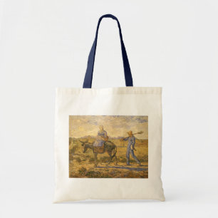 Vincent van Gogh - Bauernpaar auf dem Weg zur Arbe Tragetasche