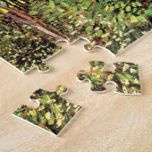 Vincent Van Gogh - Bäume und untergewachsene Kunst Puzzle (Seite)