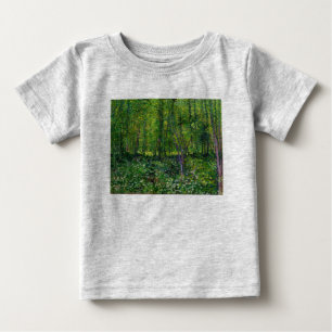 Vincent Van Gogh Bäume und Unterholz Baby T-shirt
