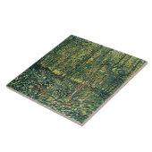 Vincent van Gogh | Bäume und Unterwuchs, 1887 Fliese (Seite)