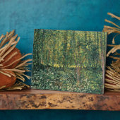 Vincent van Gogh | Bäume und Unterwuchs, 1887 Fotoplatte (Seite)