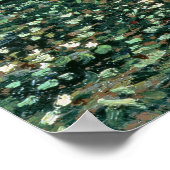 Vincent van Gogh | Bäume und Unterwuchs, 1887 Poster (Ecke)