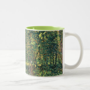 Vincent van Gogh   Bäume und Unterwuchs, 1887 Zweifarbige Tasse