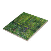 Vincent Van Gogh Bäume und Unterwuchs Fliese (Seite)