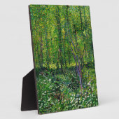 Vincent Van Gogh Bäume und Unterwuchs Fotoplatte (Seite)