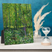 Vincent Van Gogh Bäume und Unterwuchs Fotoplatte (Seite)