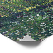 Vincent Van Gogh - Bäume und Wachstum Poster (Ecke)