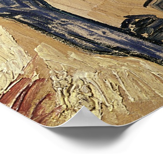 Vincent van Gogh | Baumwurzeln, 1890 Poster (Ecke)