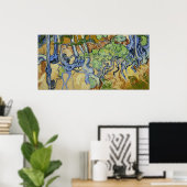 Vincent van Gogh - Baumwurzeln Poster (Heimbüro)
