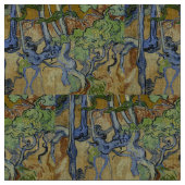 Vincent van Gogh - Baumwurzeln Stoff (Nahaufnahme)