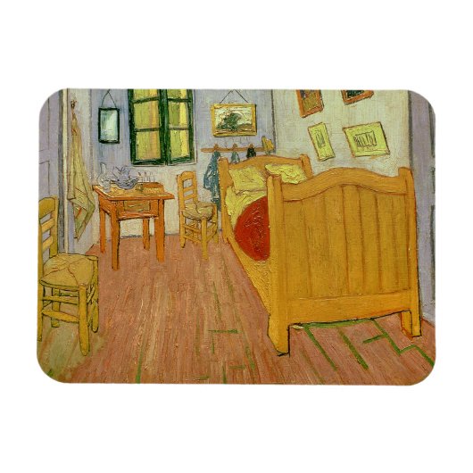 Vincent van Gogh Bedroom, 1888 Magnet (Horizontal)