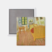 Vincent van Gogh Bedroom, 1888 Magnet (Vorderseite/Rückseite)