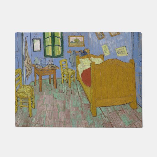 Vincent Van Gogh Bedroom Painting Fußmatte (Vorderseite)