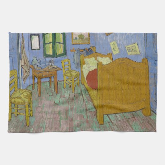 Vincent Van Gogh Bedroom Painting Geschirrtuch (Horizontal)