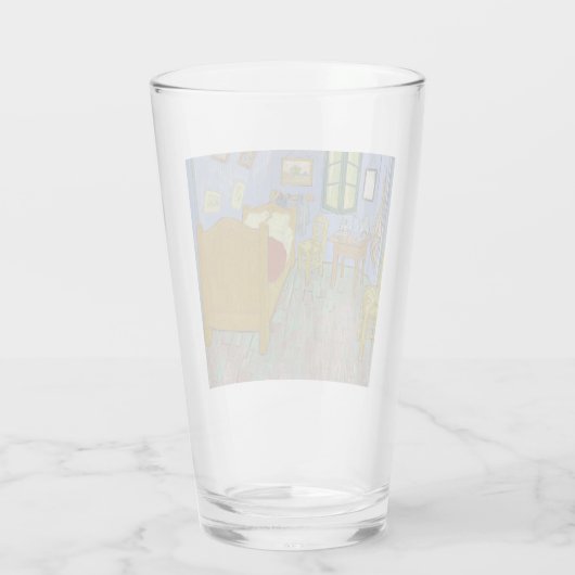 Vincent Van Gogh Bedroom Painting Glas (Rückseite)