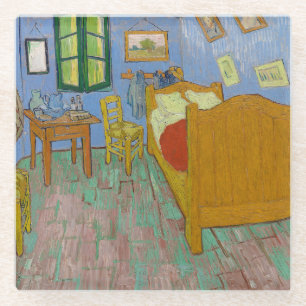 Vincent Van Gogh Bedroom Painting Glasuntersetzer