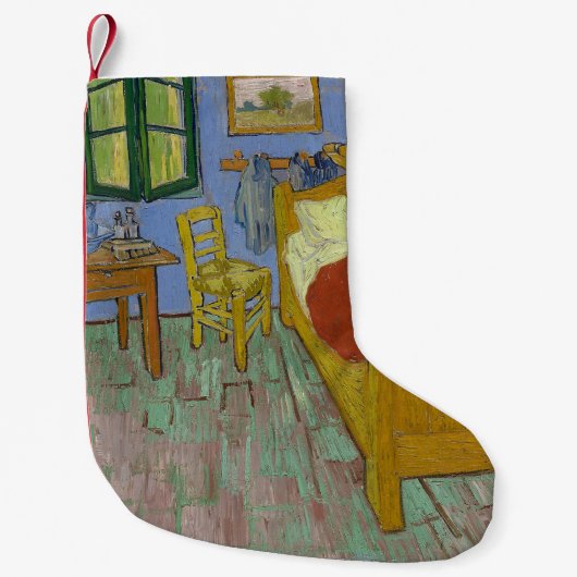 Vincent Van Gogh Bedroom Painting Kleiner Weihnachtsstrumpf (Vorderseite)