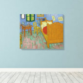 Vincent Van Gogh Bedroom Painting Leinwanddruck (Insitu (Holzboden))