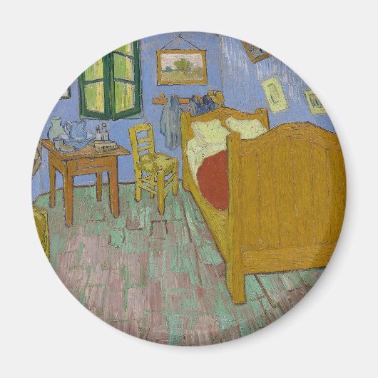 Vincent Van Gogh Bedroom Painting Magnet (Vorne)