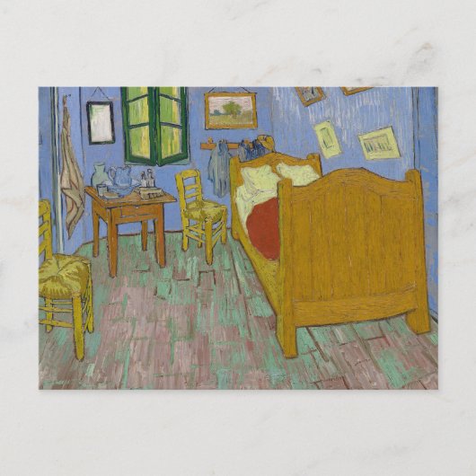 Vincent Van Gogh Bedroom Painting Postkarte (Vorderseite)