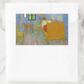 Vincent Van Gogh Bedroom Painting Rechteckiger Aufkleber (Tasche)