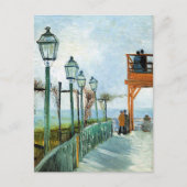 Vincent van Gogh - Belvedere mit Blick auf Montmar Postkarte (Vorderseite)