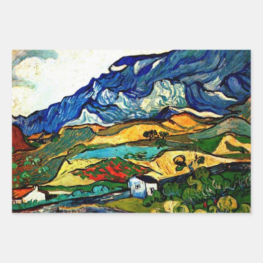Vincent van Gogh berühmte Gemälde Geschenkpapier Set (Vorderseite 2)
