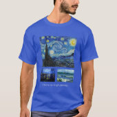 Vincent van Gogh berühmte Gemälde T-Shirt (Vorderseite)