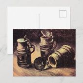 Vincent van Gogh, Bierkrüge, Postkarte (Vorne/Hinten)